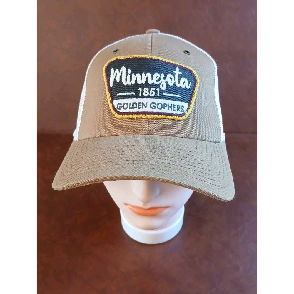 Zephyr Minnesota‎ Golden Gophers State Park Cap Adjustable Snap Brown NCAA #1598